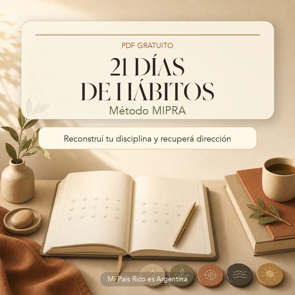 Portada del PDF gratuito 21 Dias de Habitos - Metodo MIPRA